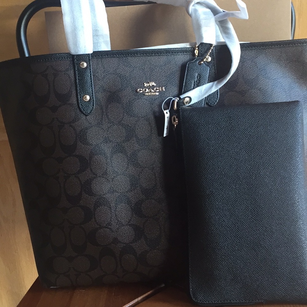 Coach Reversible City Tote